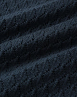 Crochet Tank Mini Dress || Navy by Rylee + Cru