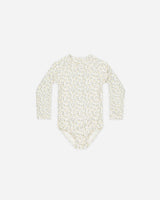 Delphine Rashguard One-Piece || Lemons by Rylee + Cru