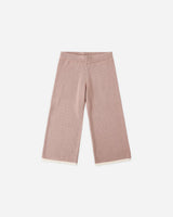 Pointelle Knit Pant || Rosewood by Rylee + Cru