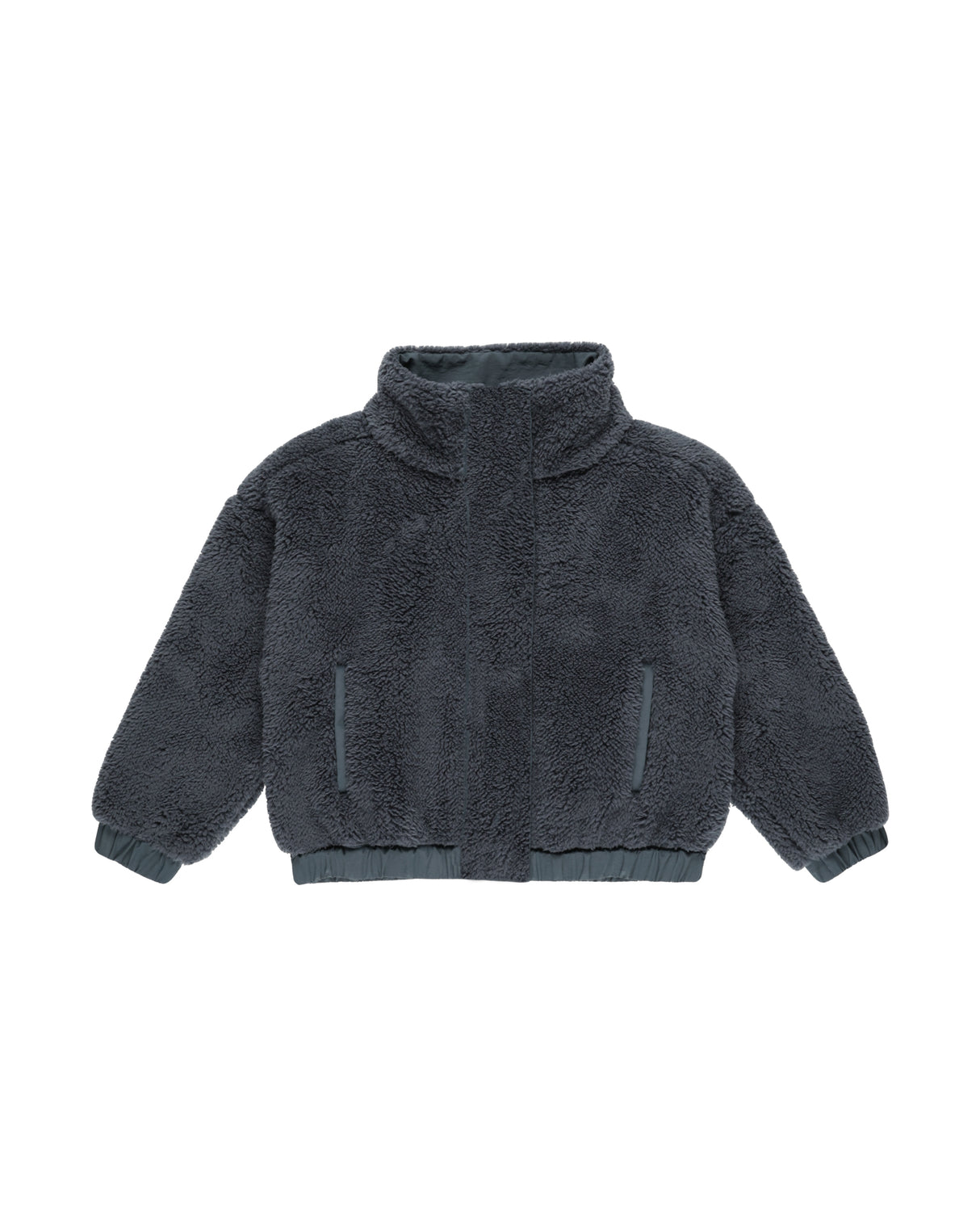Shearling Jacket || Indigo by Rylee + Cru