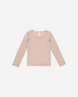Textured Long Sleeve Top || Rose by Rylee + Cru