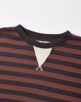 Oversized Crew || Mulberry Stripe by Rylee + Cru