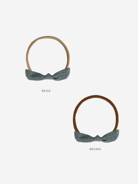little knot headband || indigo by Rylee + Cru
