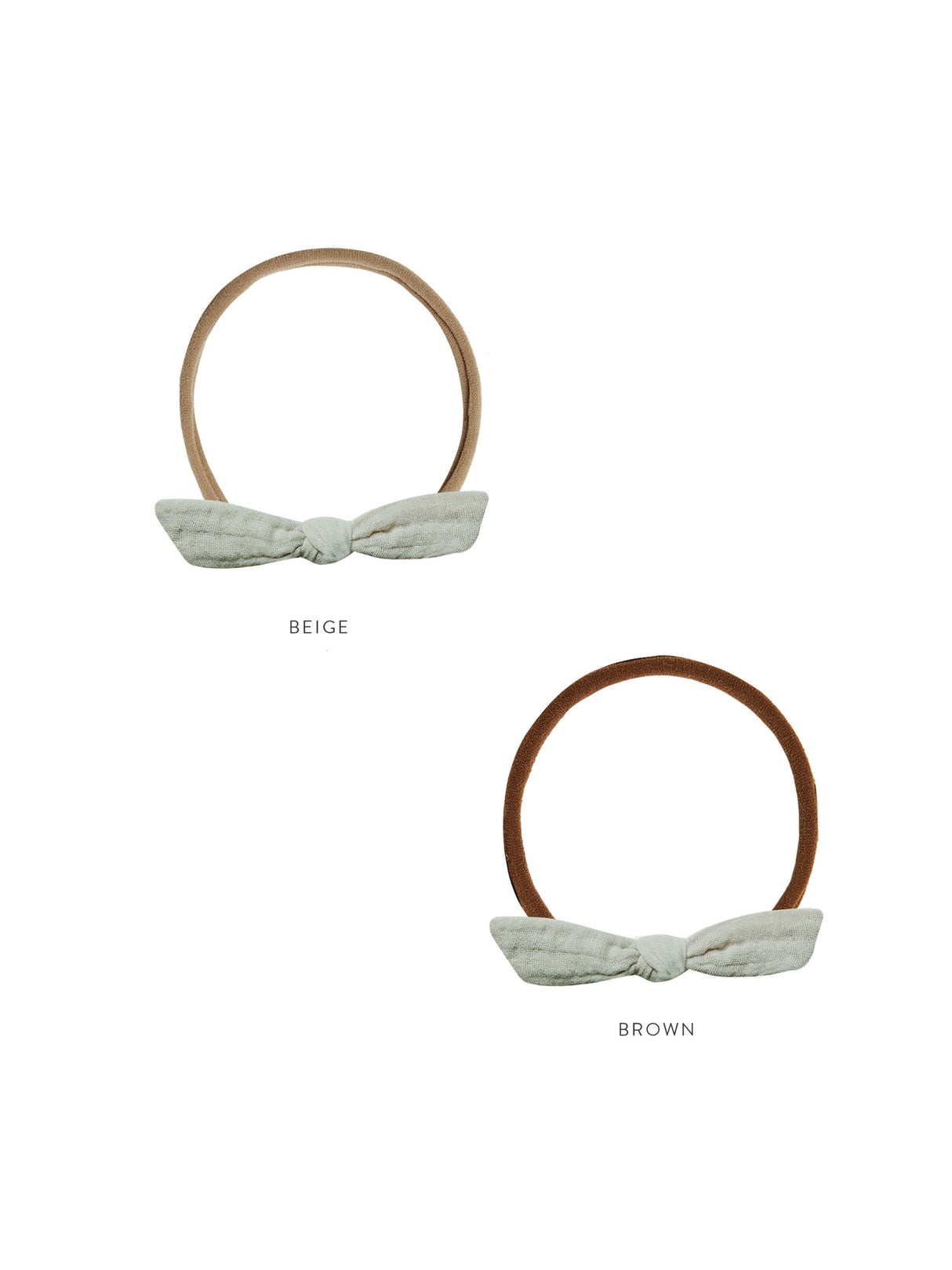 little knot headband || seafoam by Rylee + Cru