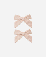 Bows, Set Of 2 || Blush by Rylee + Cru