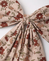 Oversized Bow || Pink Floral by Rylee + Cru