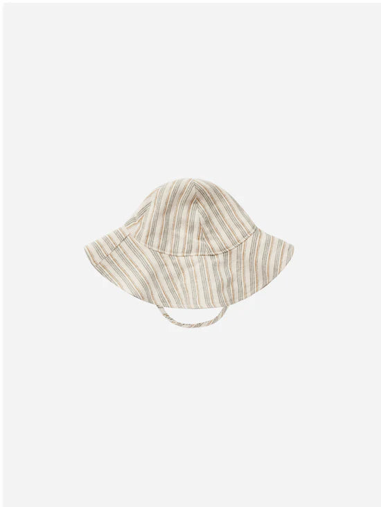 floppy sun hat || nautical stripe by Rylee + Cru