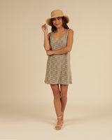 Terry Tank Dress | Palm Check by Rylee + Cru