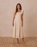Bianca Dress | Natural by Rylee + Cru