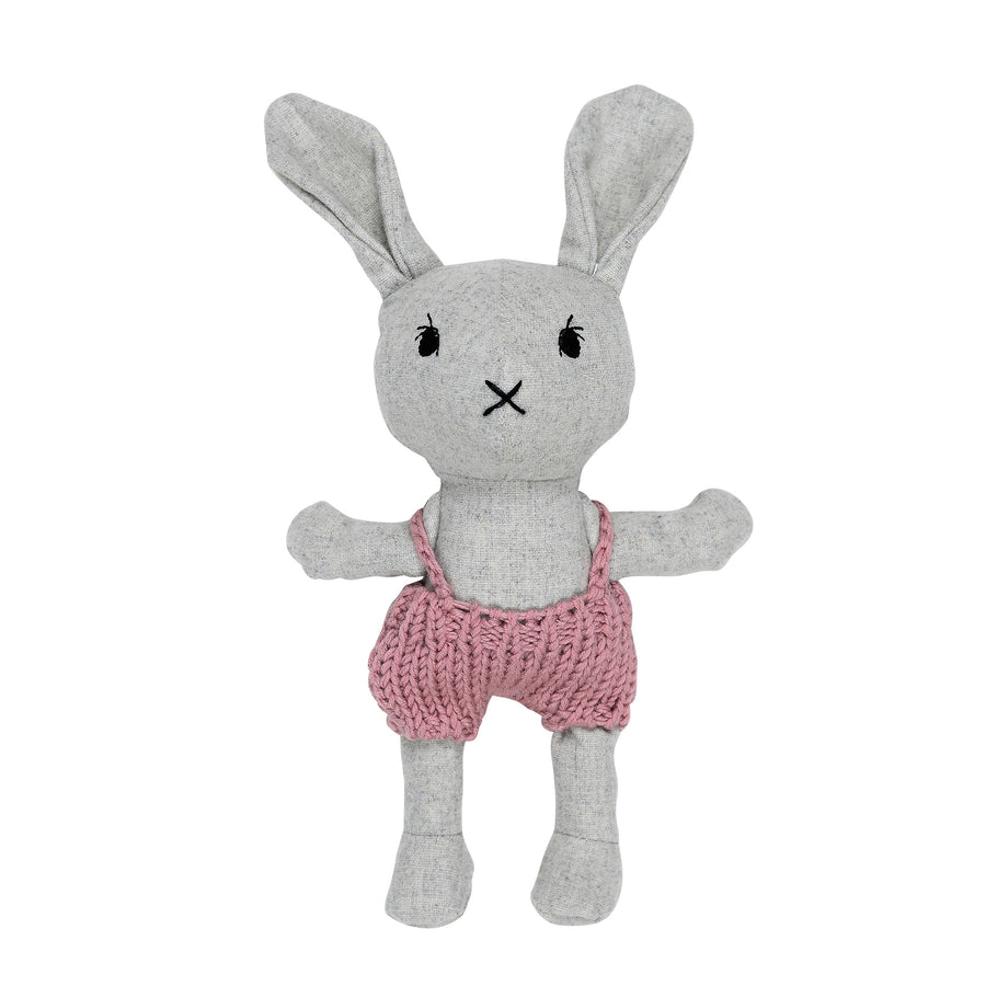 agatha rabbit- soft toy by and the little dog laughed