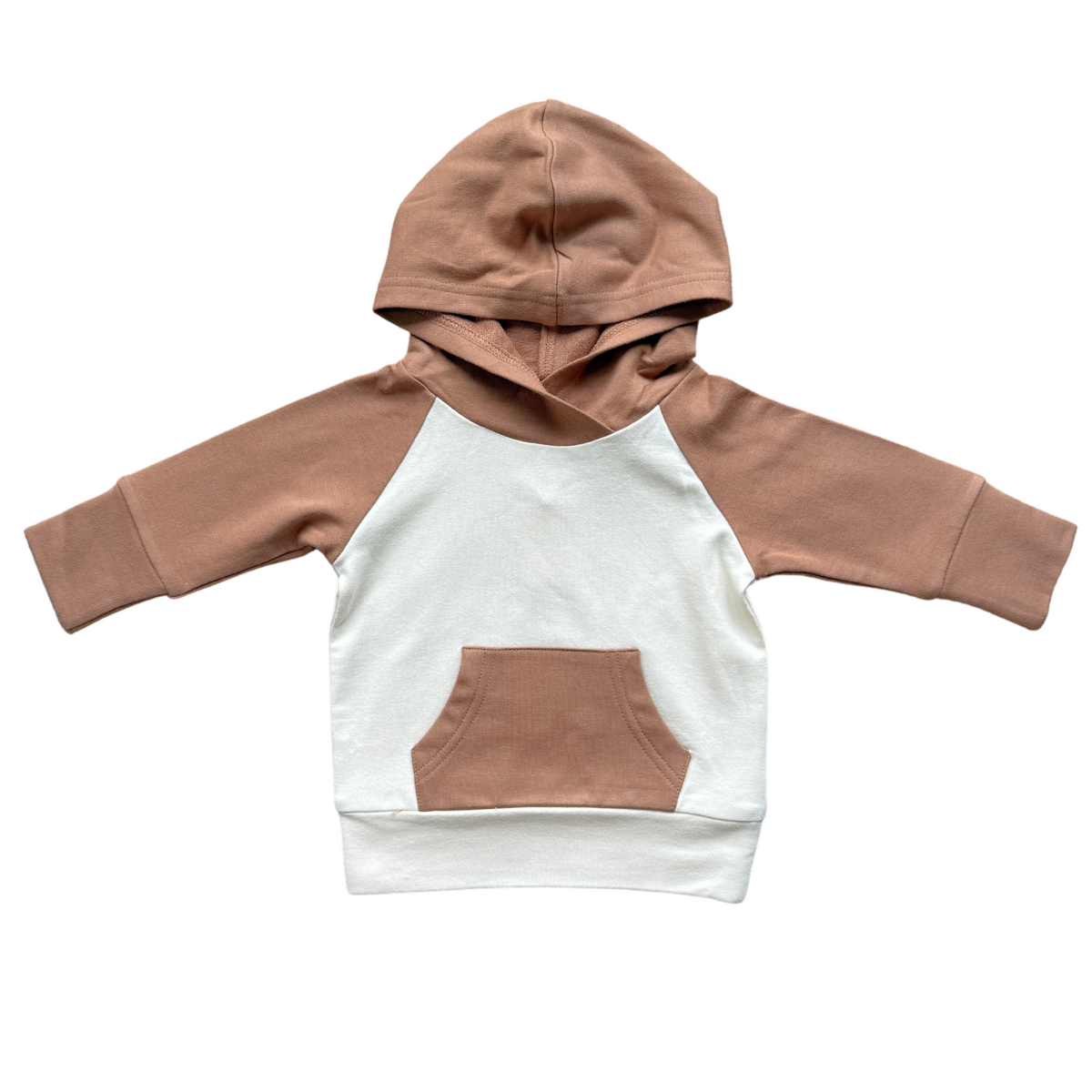 Raglan Hoodie - Caramel by babysprouts