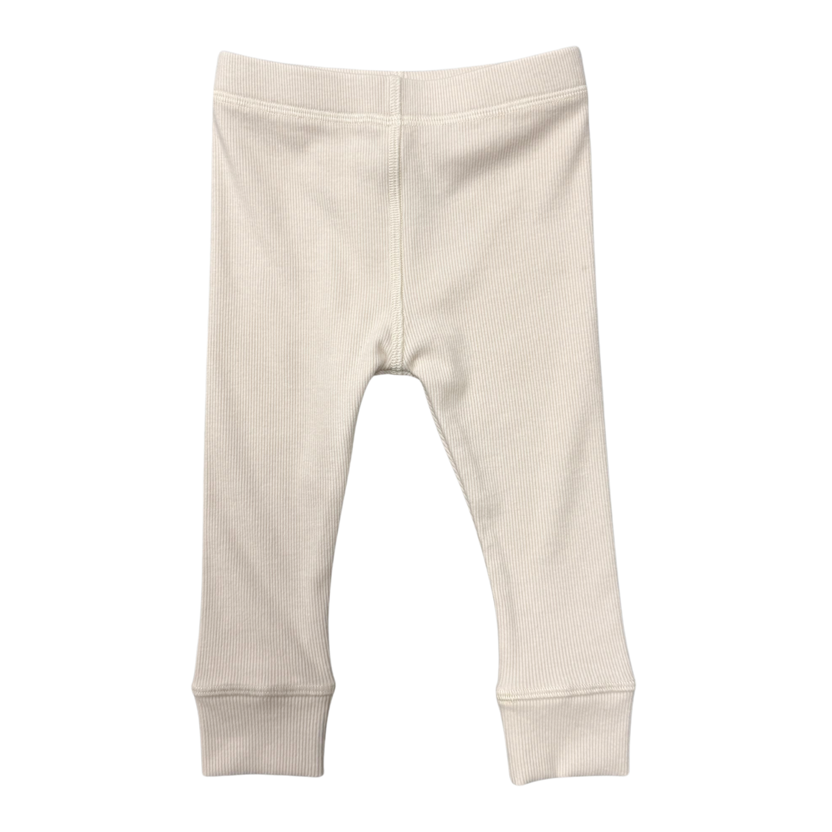 Ribbed Leggings- Cream by Babysprouts