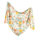 Knit Swaddle Blanket - Rose by Copper Pearl