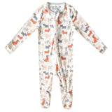 Zip-Up Footie Pajama - Rufus by Copper Pearl
