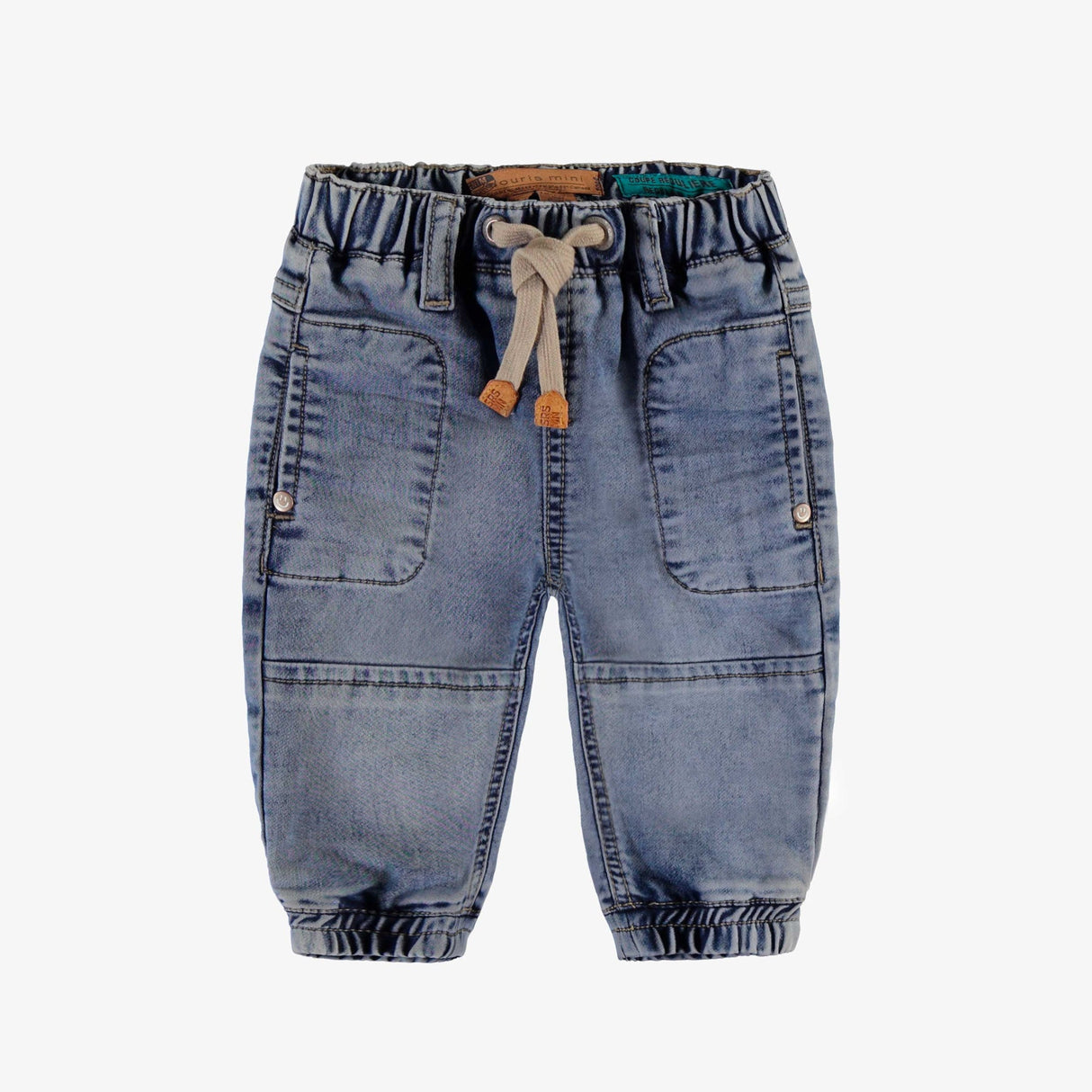Blue jogger style jeans by Sourismini