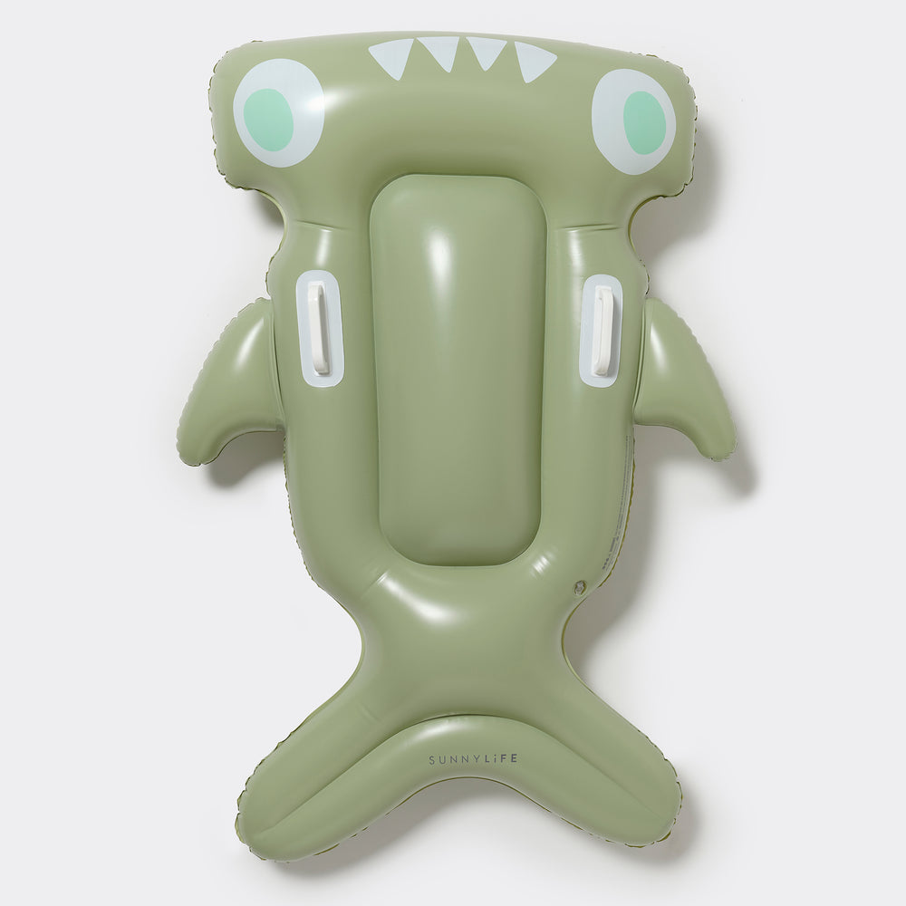 Kids Lie-On Float -Salty the Shark Khaki by Sunnylife