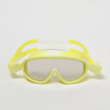 Kids Swim Mask- Salty the Shark Neon Yellow by Sunnylife