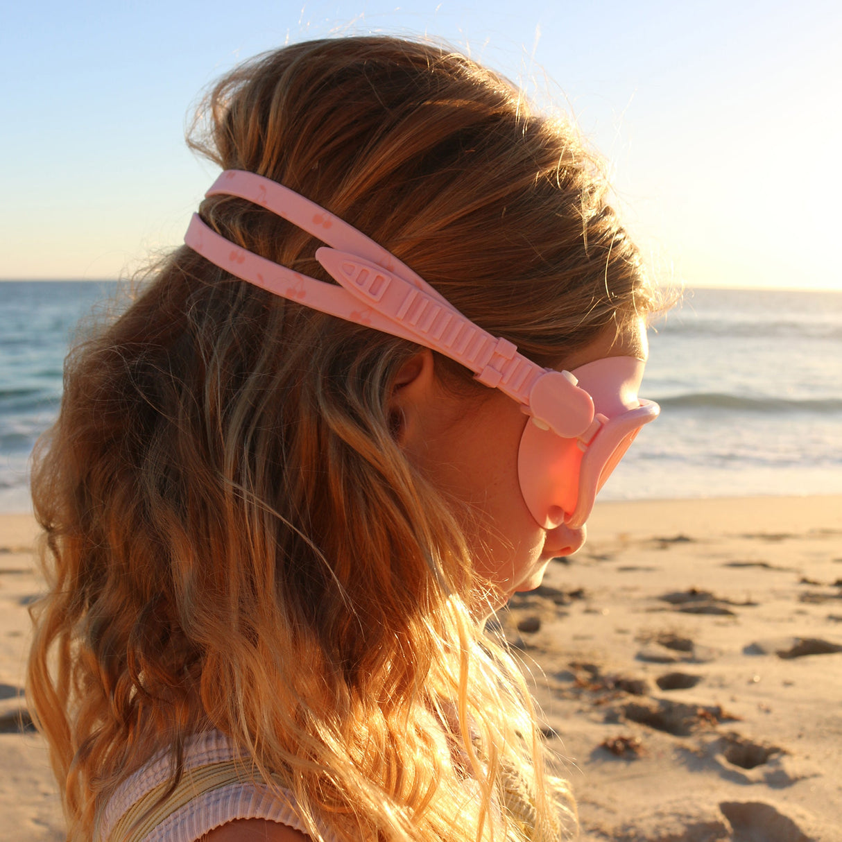 Kids Swim Mask- Cotton Candy Cherry by Sunnylife