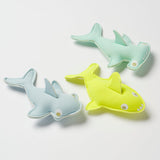 Dive Buddies- Salty the Shark Aqua Neon Yellow by Sunnylife
