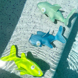 Dive Buddies- Salty the Shark Aqua Neon Yellow by Sunnylife
