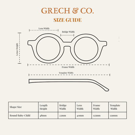 Original Round | Polarized Sunglasses | Blush Bloom + Tortoise by Grech & Co.