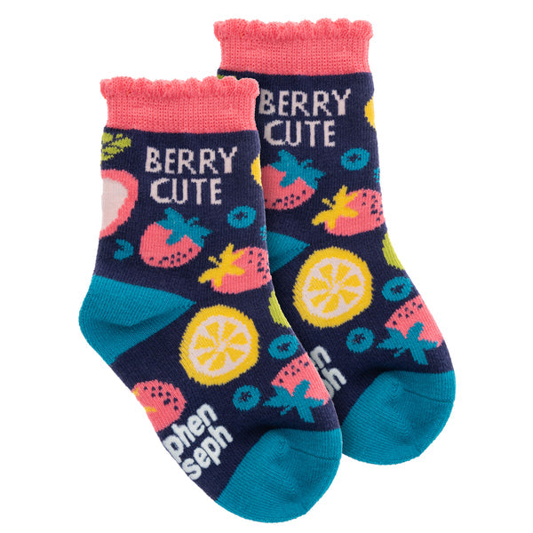 Toddler Socks- Fruit by Stephen Joseph
