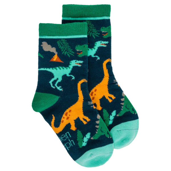 Toddler Socks - Multi Dino by Stephen Joseph