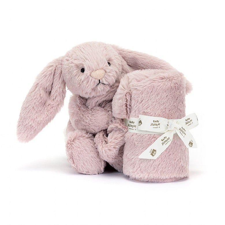 Bashful Luxe Bunny Rosa Soother by Jellycat