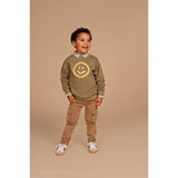 Boys Sweatshirt- Army Smiley by Stains & Stories
