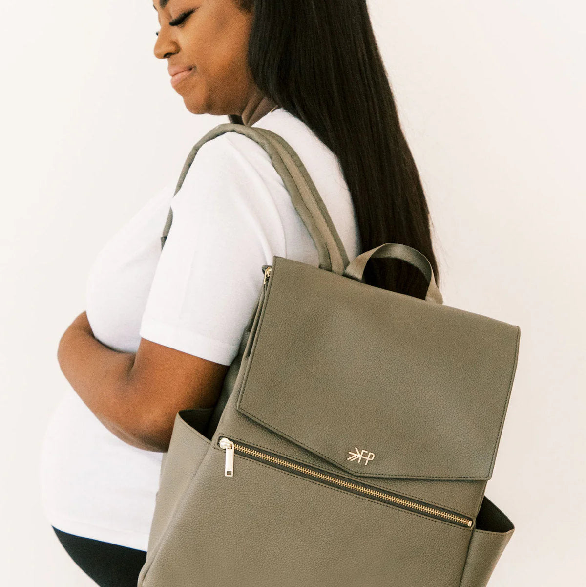 Sage Classic Diaper Bag II by Freshly Picked