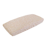 Premium Knit Diaper Changing Pad Cover in Sandy by Copper Pearl