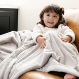 Lush Toddler Blanket- Feather by Saranoni
