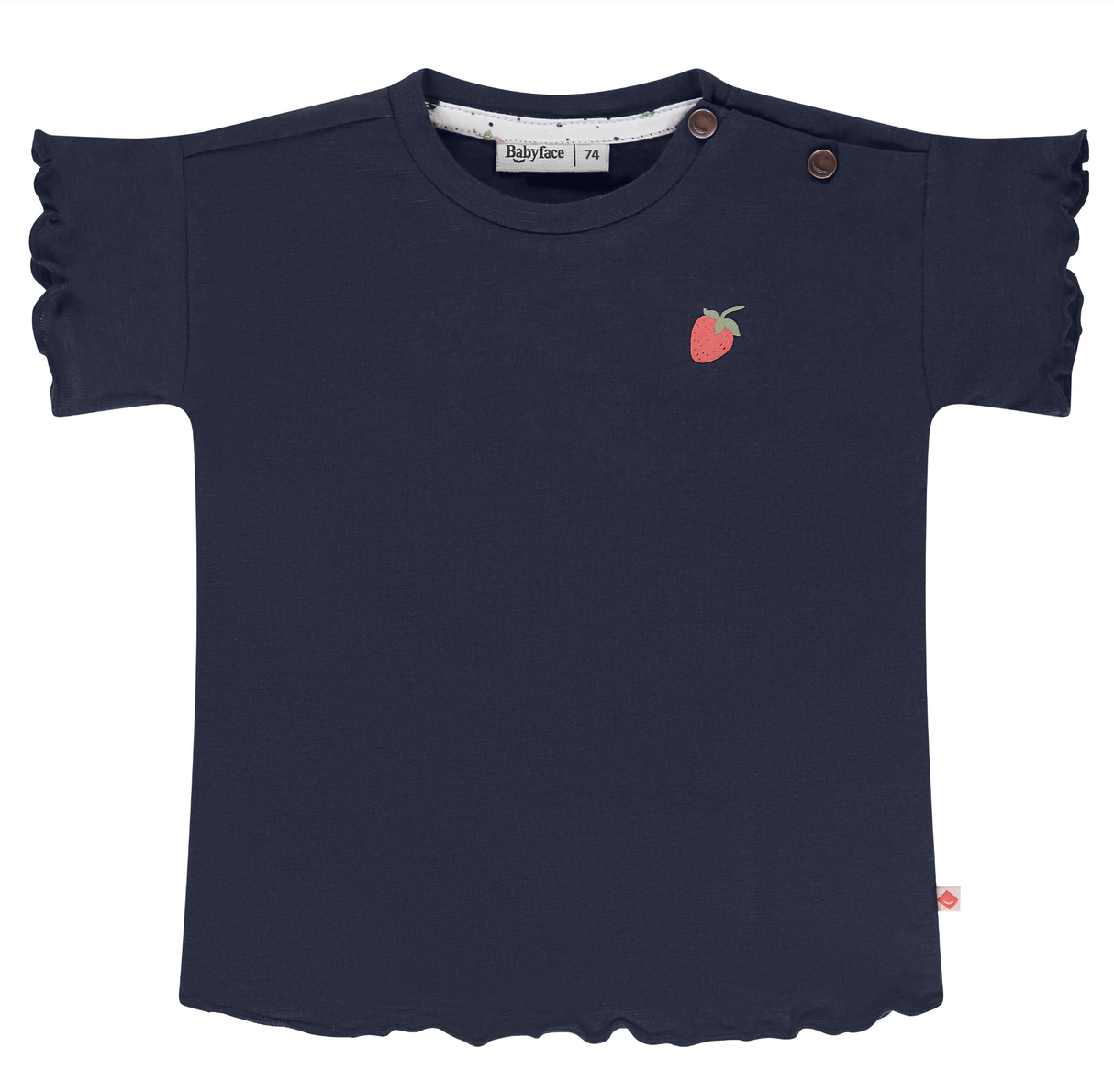 Navy T-Shirt w/ Strawberry by Babyface