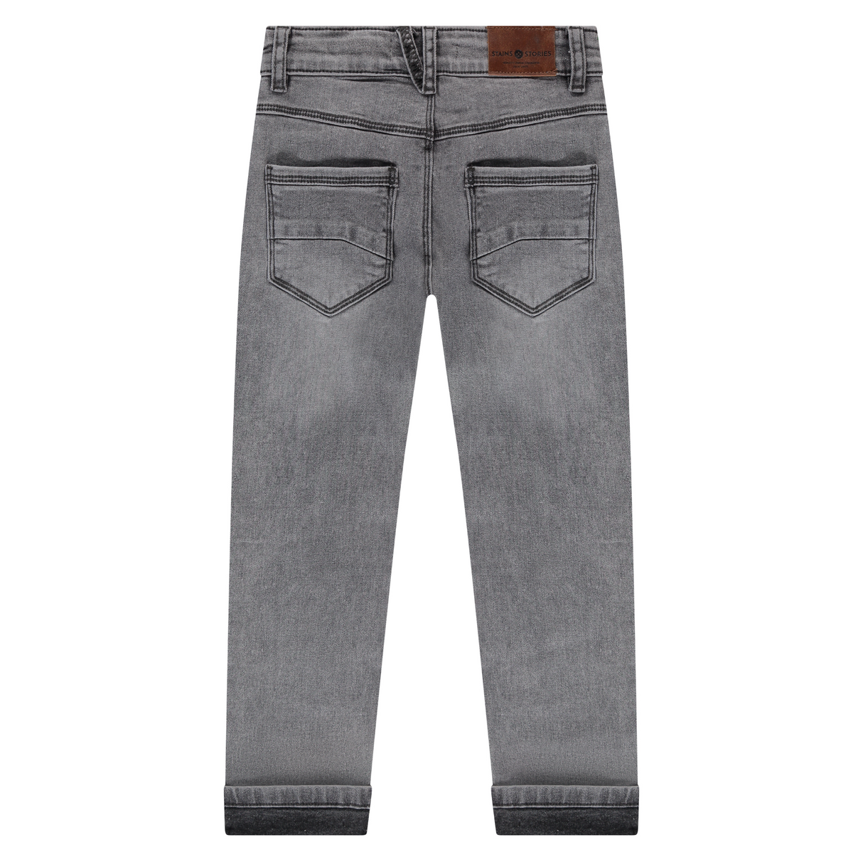 Boys Denim- Mid Grey Denim by Stains + Stories