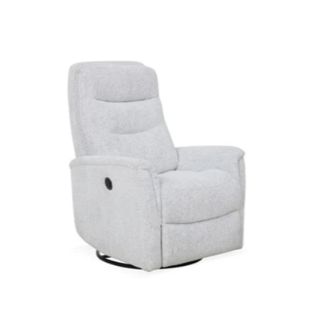 Gemini Power Recliner with Articulating Headrest - Cabot Arctic