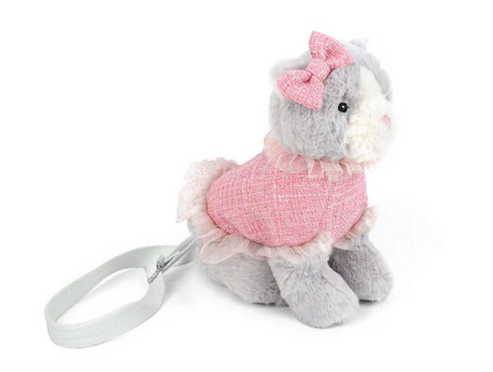Gray Celeste Kitty Purse by Mon Ami