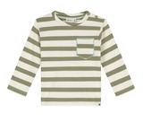Long Sleeve Tee- Army Stripe by Babyface