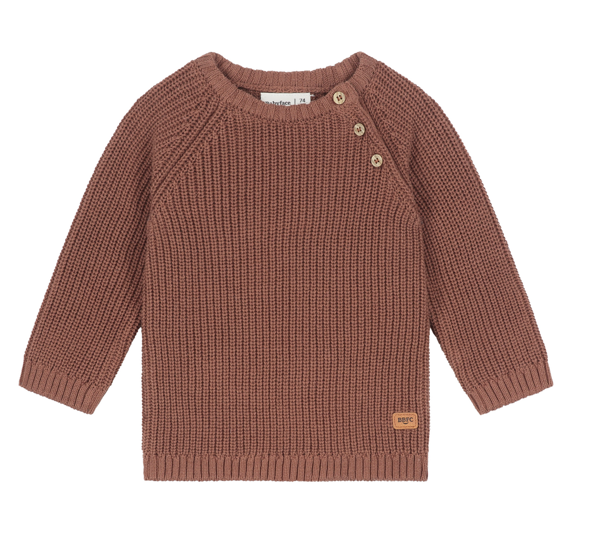 Baby Boy Pullover- Chocolate by Babyface
