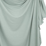 Bailey Ribbed Swaddle Blanket by Lou Lou & Company