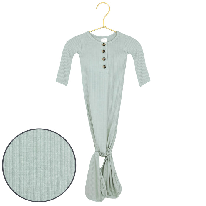 Bailey Ribbed Knotted Gown by Lou Lou & Company