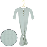Bailey Ribbed Knotted Gown by Lou Lou & Company