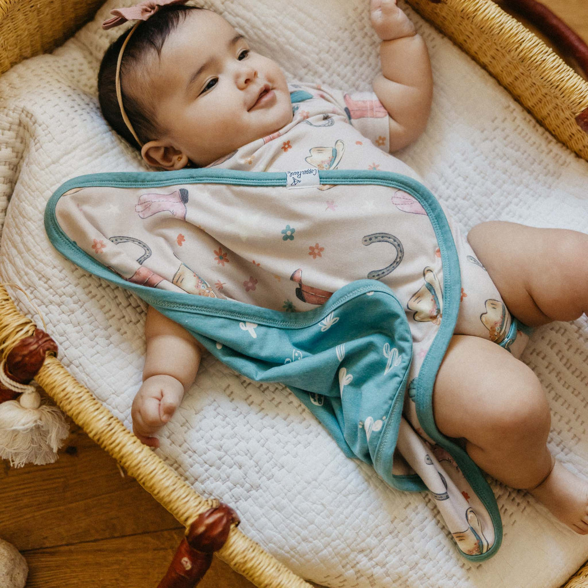 Three-Layer Security Blanket Set- Cheyenne by Copper Pearl