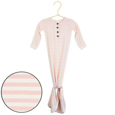 Harper Ribbed Knotted Gown by Lou Lou & Company
