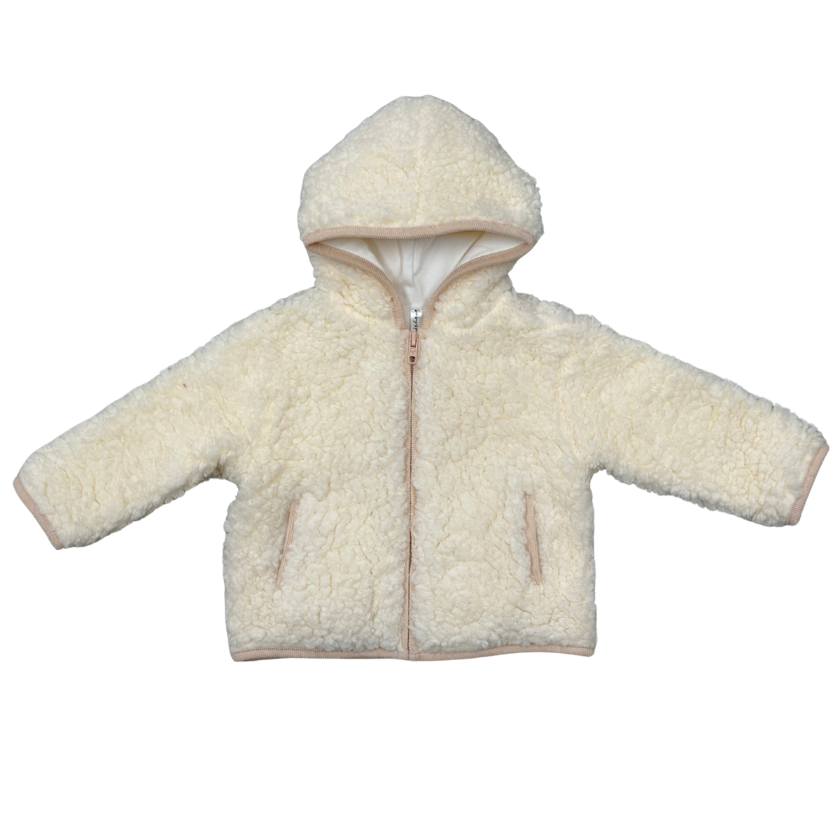 Sherpa Jacket- Cream by Babysprouts