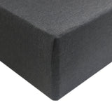 Premium Knit Fitted Crib Sheet in Slate by Copper Pearl