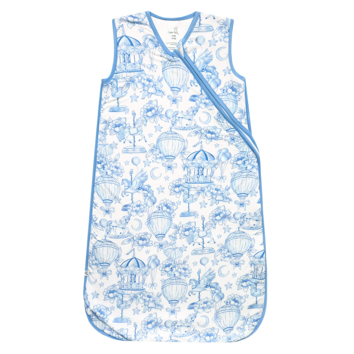 1.5 TOG Bamboo Sleep Bag- Vintage Carnival by Copper Pearl