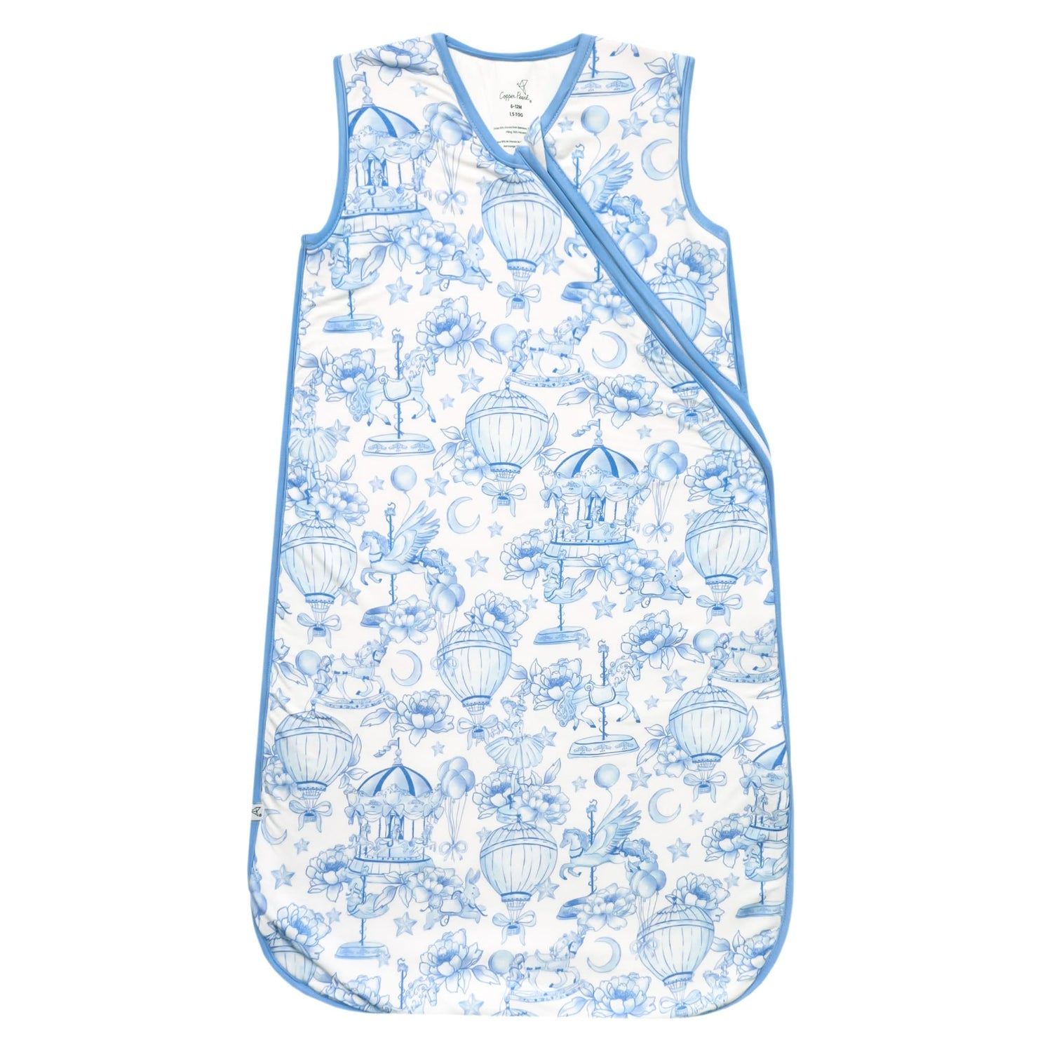 1.5 TOG Bamboo Sleep Bag- Vintage Carnival by Copper Pearl