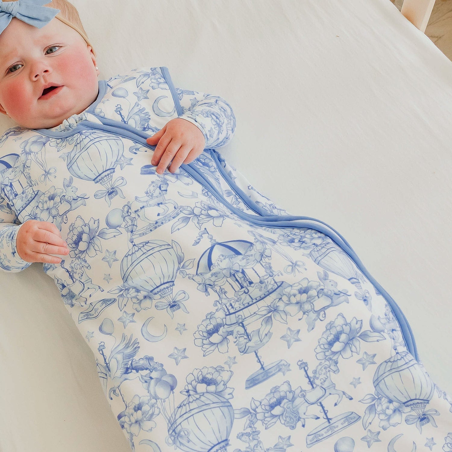 1.5 TOG Bamboo Sleep Bag- Vintage Carnival by Copper Pearl