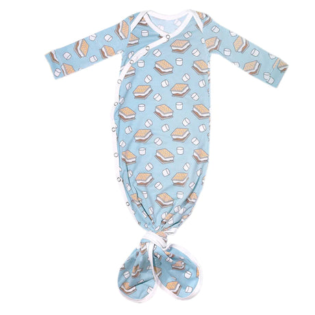 Newborn Knotted Gown by Copper Pearl