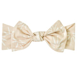 Premium Knit Headband Bow in Sol by Copper Pearl